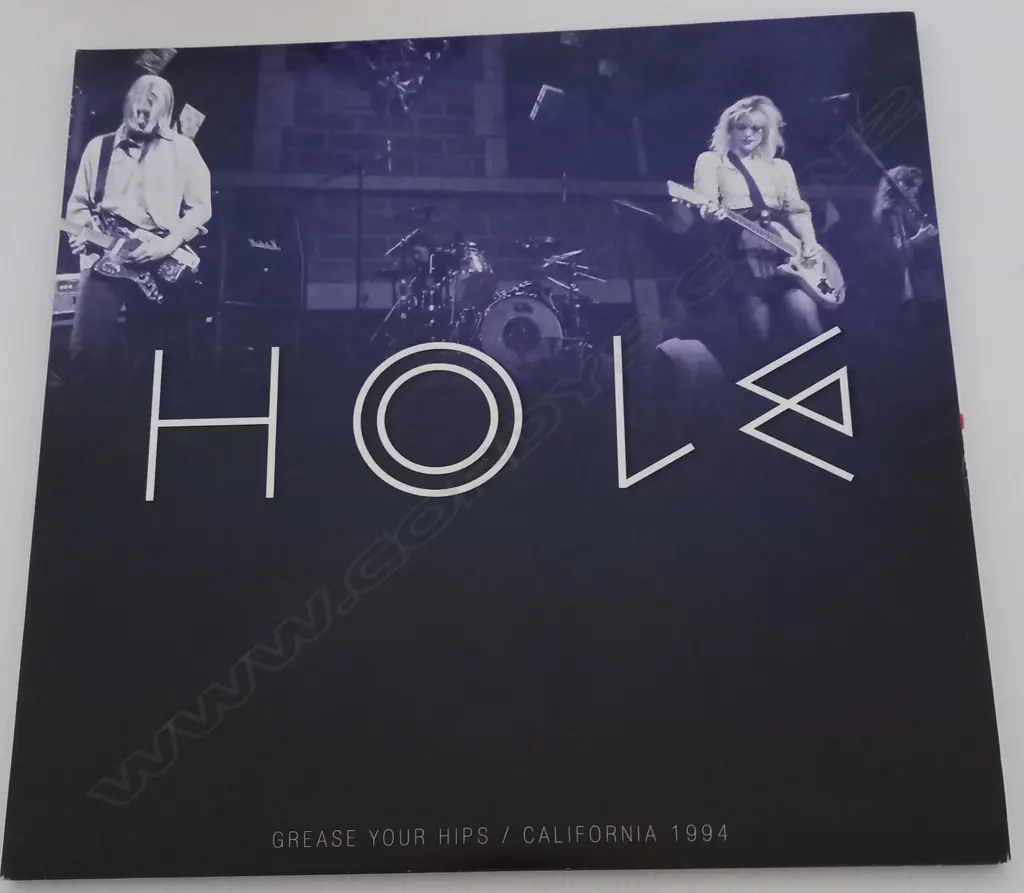 Hole (2), Grease Your Hips / California 1994 (White/coloured vinyl) Image 1++